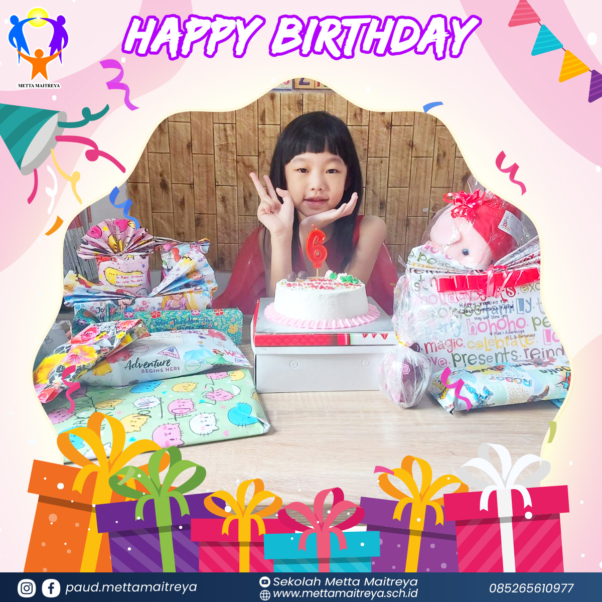 Virtual Birthday Celebration 2 (Part III) | PAUD METTA MAITREYA